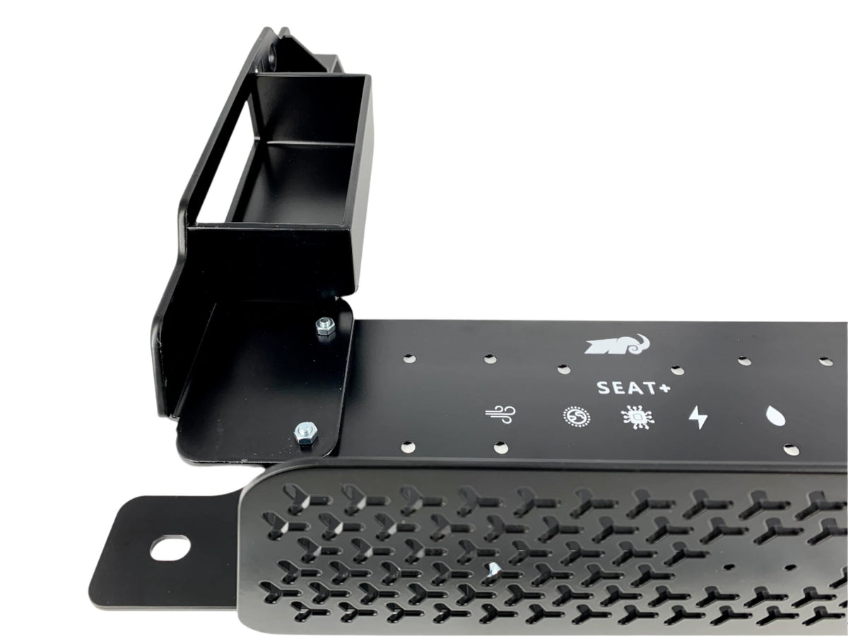 Seat+ mount with KickPlate and SideKick