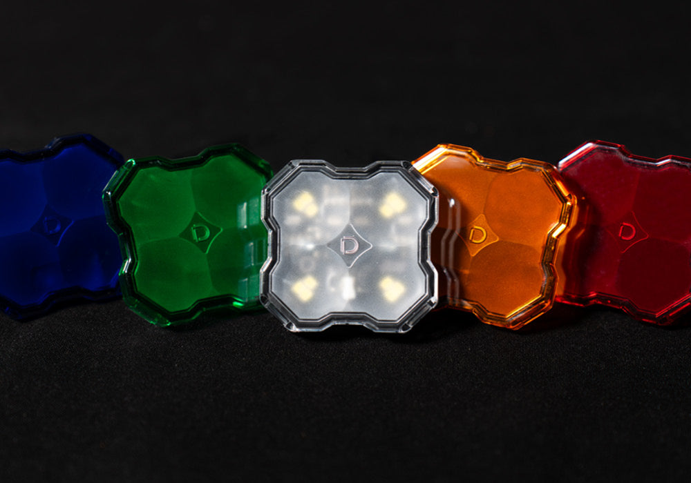 Diode Dynamics Rock Light (Shown with different lens colours)