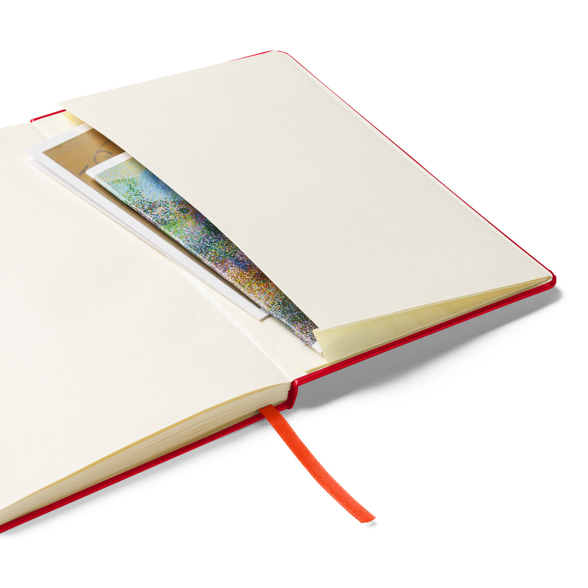field notebook journal with storage pocket.